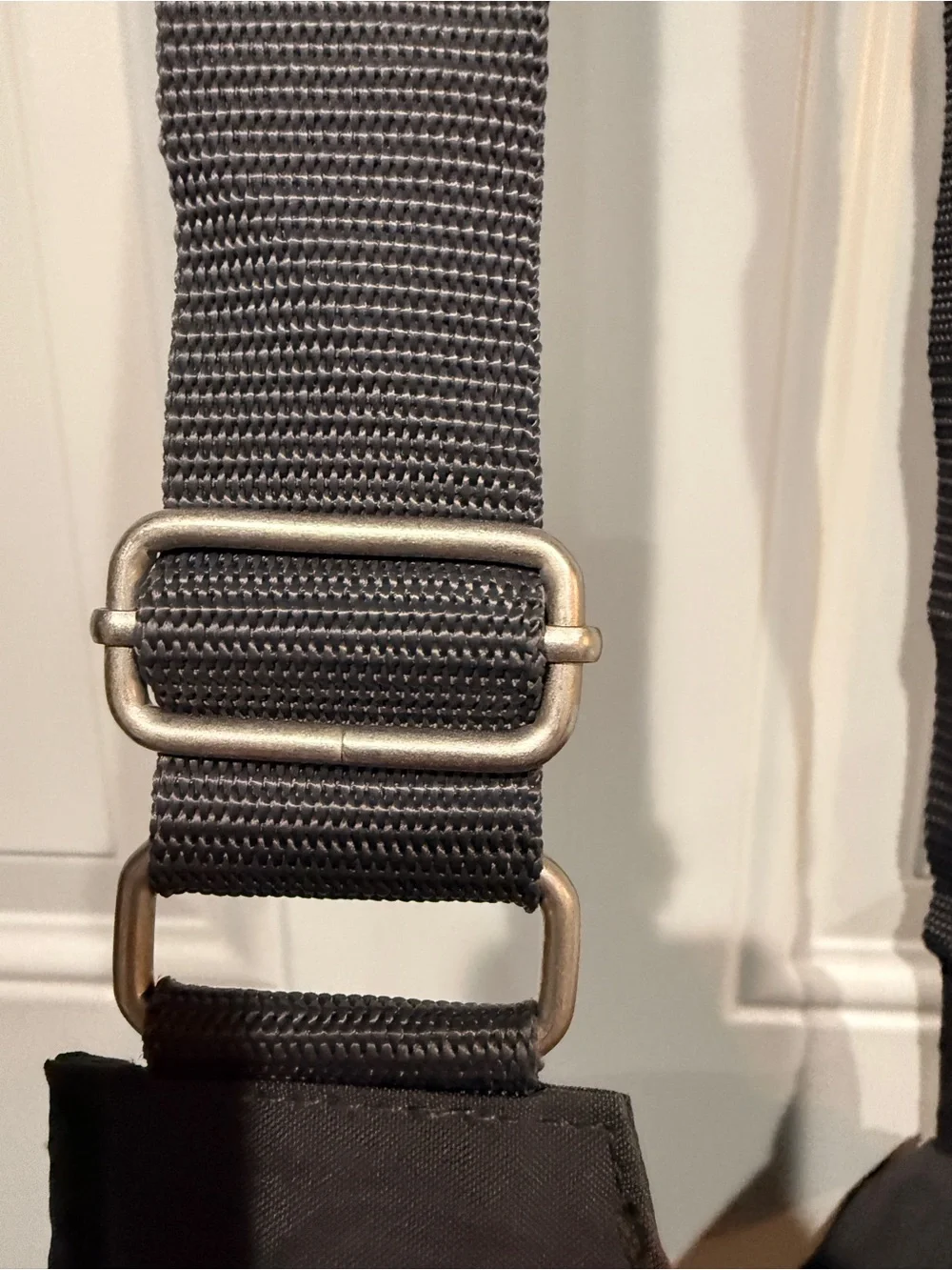 Baggallini Charcoal Gray Crossbody Sling Bag